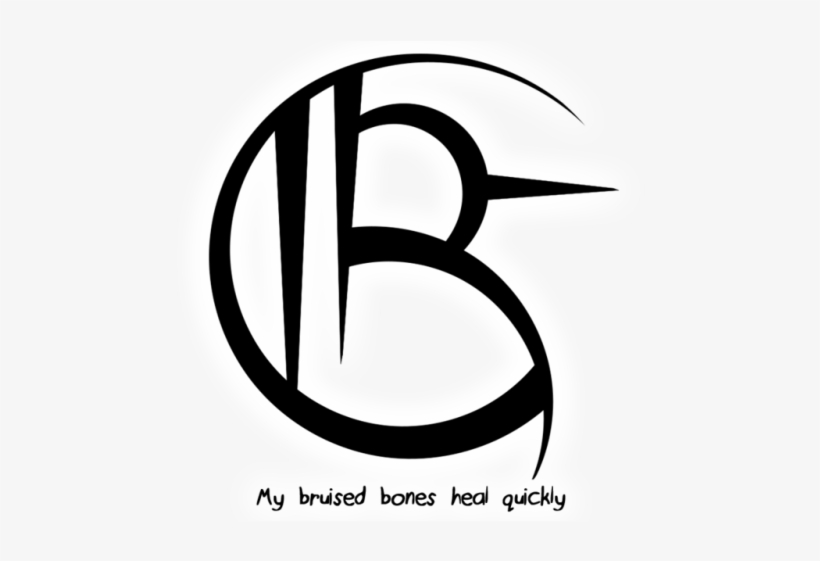 “my Bruised Bones Heal Quickly” Sigil - Bone, transparent png