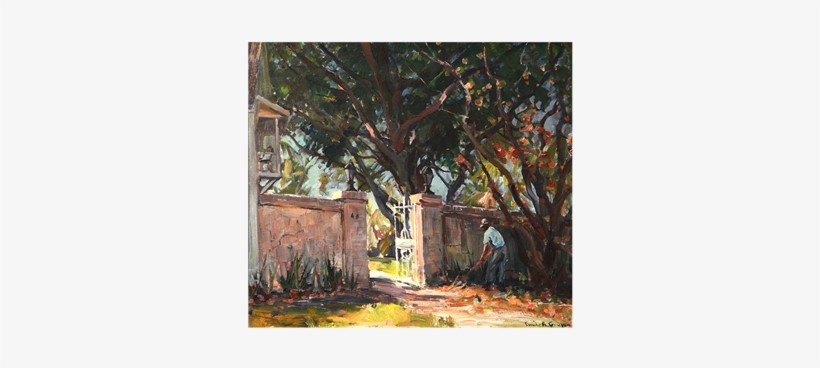 Open Gate, Naples Emile Albert Gruppe - Sabal Palmetto, transparent png