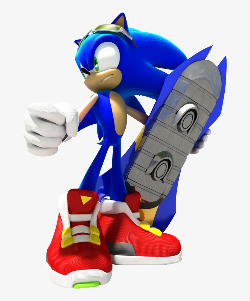 Which One Of These Should Be Sonic's Alternate Costume - Sonic Riders Zero Gravity Sonic, transparent png