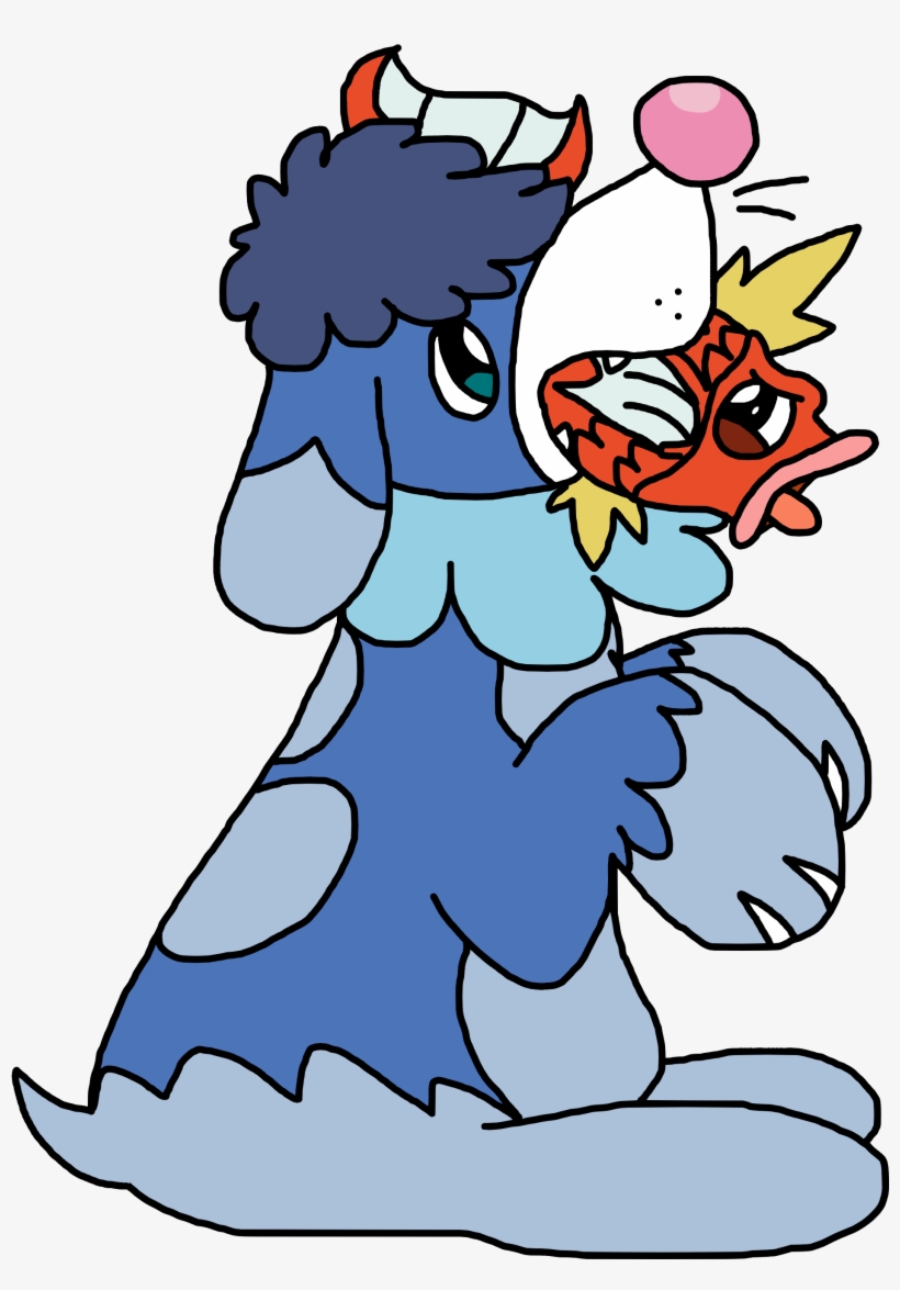 I Caught A Magikarp - Blue Magikarp, transparent png