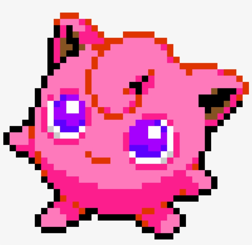 ~jigglypuff~ - Jigglypuff Cross Stitch, transparent png