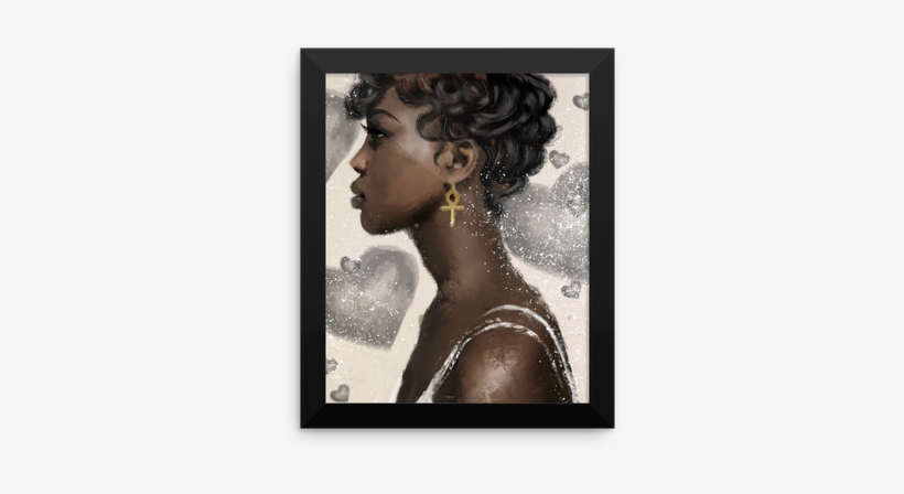 "cold Hearted" Framed Print - Picture Frame, transparent png