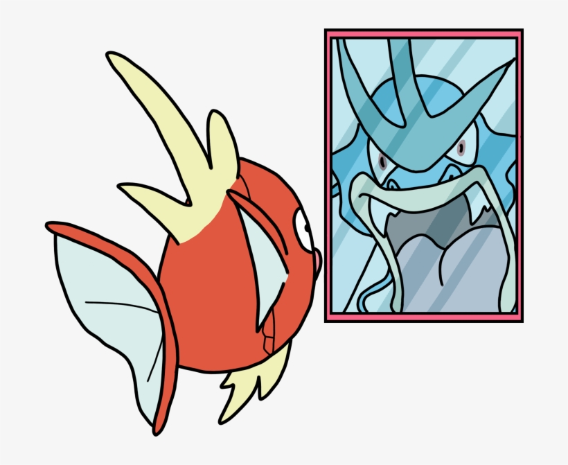 Making A Splash, A La Magikarp - Drawing, transparent png