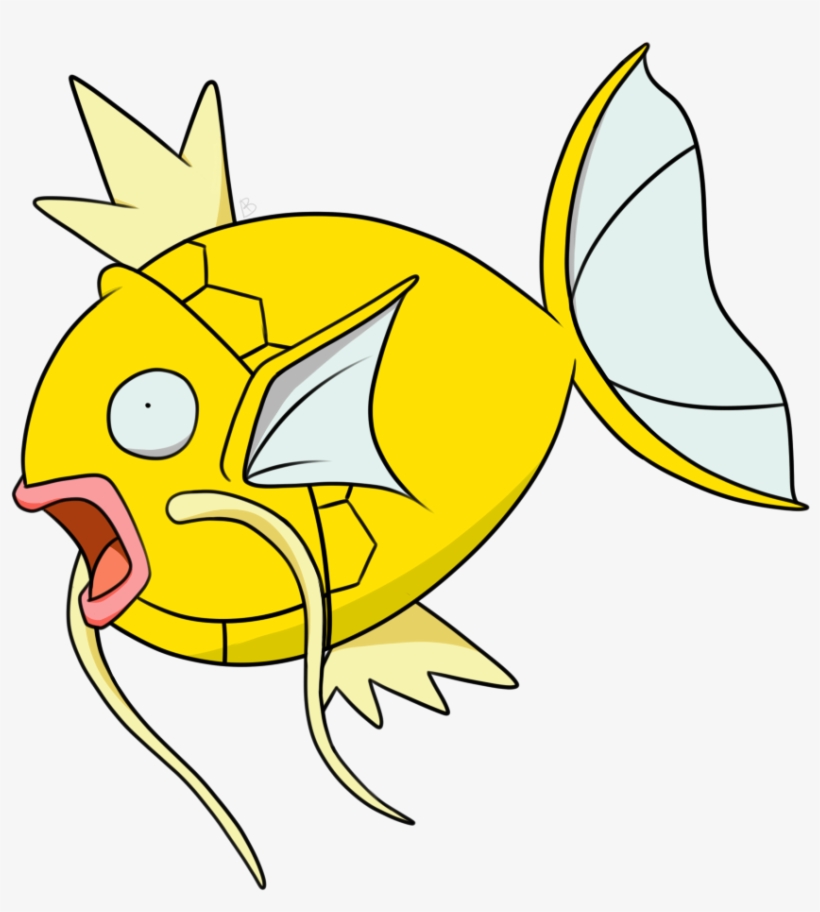 Golden Magikarp - Vertebrate, transparent png