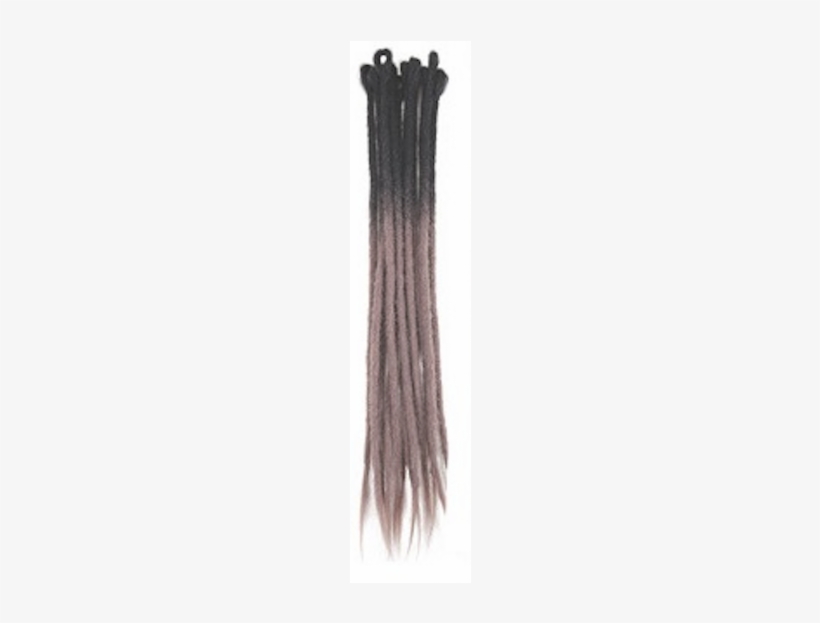 Prodoo 5pcs Handmade Faux Locs Synthetic Dreadlocks, transparent png