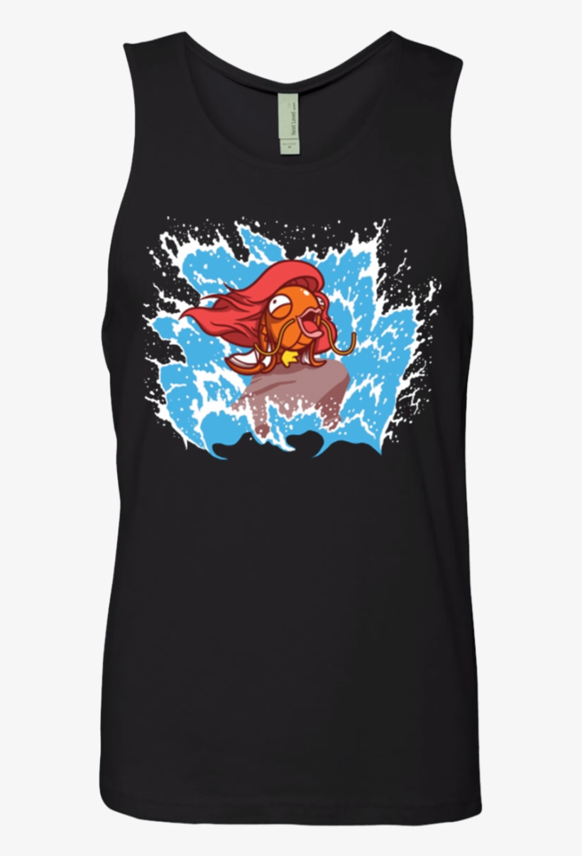 Magikarp Men's Premium Tank Top - Shopbozz Part Of Your Pokeworld T-shirt Many Types,, transparent png