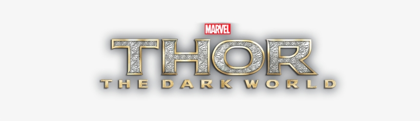 Thor The Dark World Logo Png - Marvel, transparent png