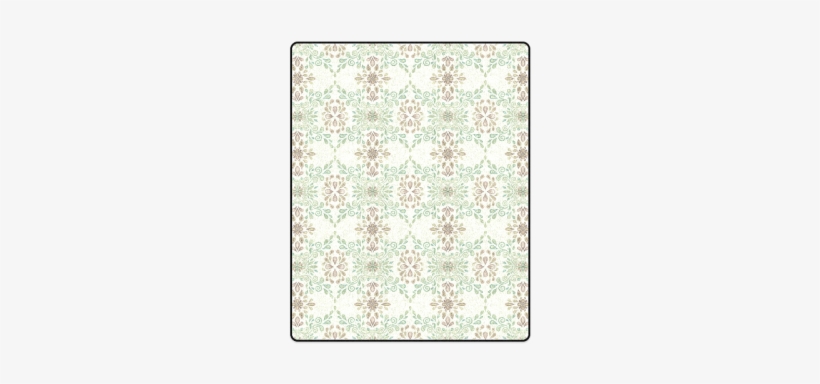Watercolor Ornament Blanket 40"x50" - Motif, transparent png