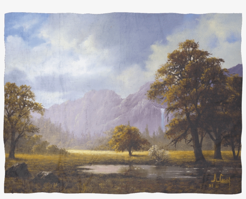 The Distant Mountain Fleece Blanket Will Keep You Warm - Art, transparent png