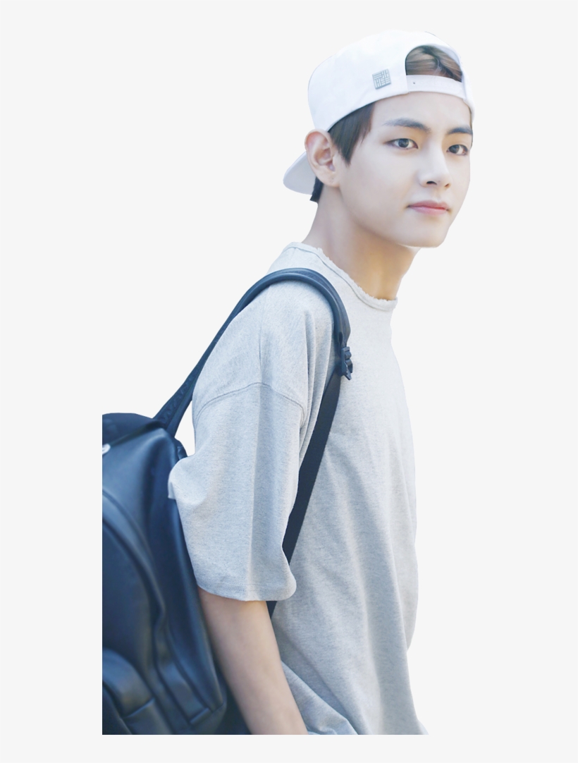 Bts Taehyung Png - Bts V With Snapback, transparent png