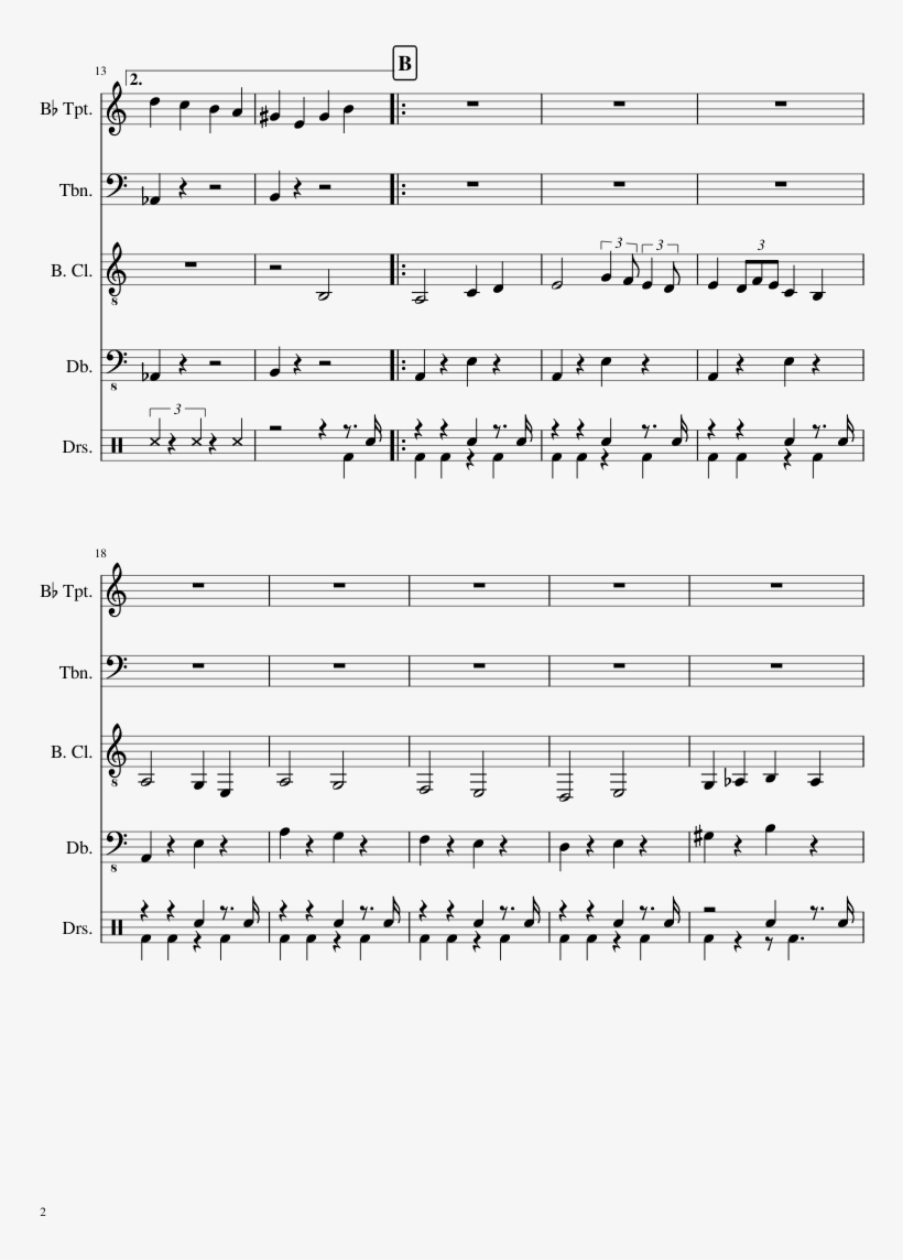 Menu Theme Sheet Music Composed By Analogik 2 Of 6 Battleblock Theater Sheet Music Intro 827x1169 Png Download Pngkit