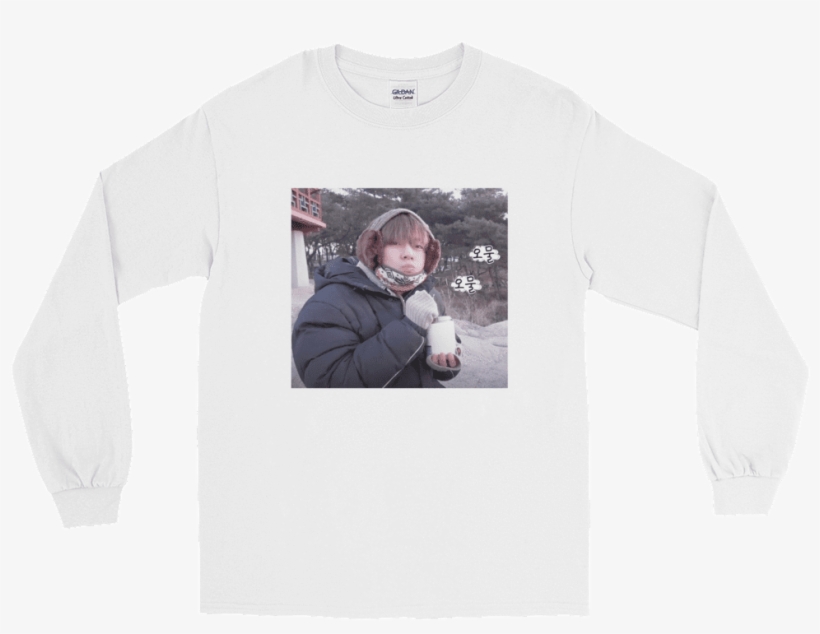 Grubby Taehyung - Taehyung Shirt Meme, transparent png