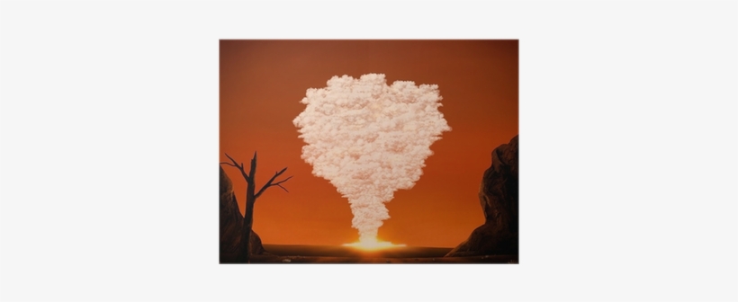 Mushroom Cloud From A Large Explosion In The Desert - Mushroom Cloud, transparent png