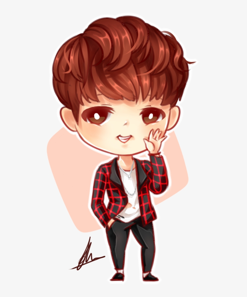 Fanart Of Rapmon From Bts Continues Crying - Bts Chibi War Of Hormones, transparent png