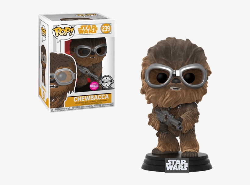 Chewbacca Flocked Pop - Solo Chewbacca Funko Pop, transparent png