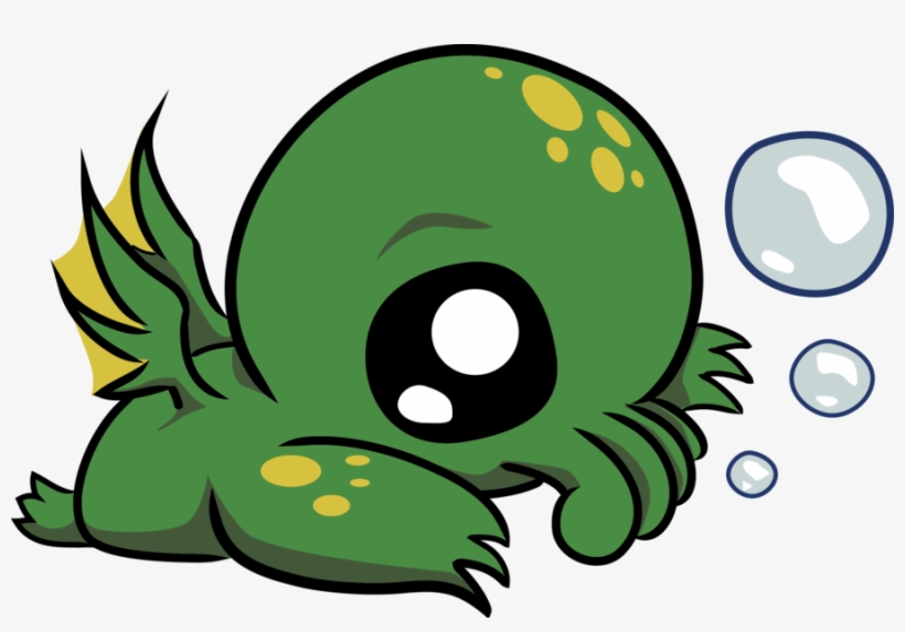 Cthulhu Icon Png - Baby Cthulhu, transparent png