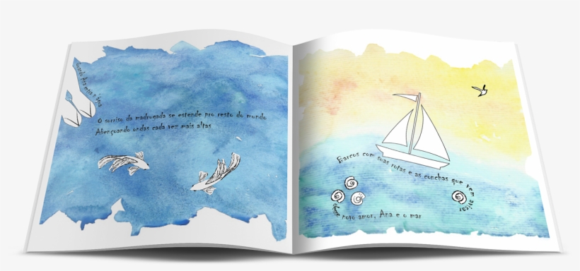 "ana And The Sea" Of The Band Teatro Mágico - Sail, transparent png