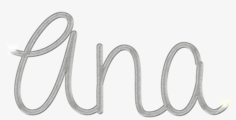 More Like Name Ana Png By Princessdawn755 - Ana Name Clipart, transparent png