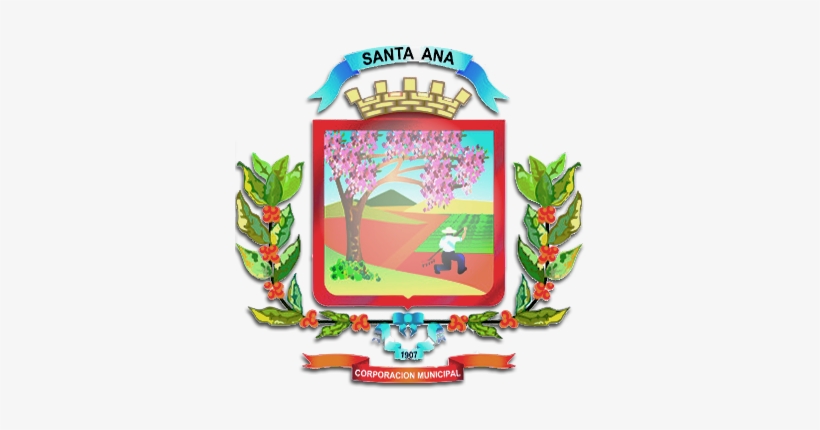 Escudo De Santa Ana - Santa Ana Costa Rica Escudo, transparent png