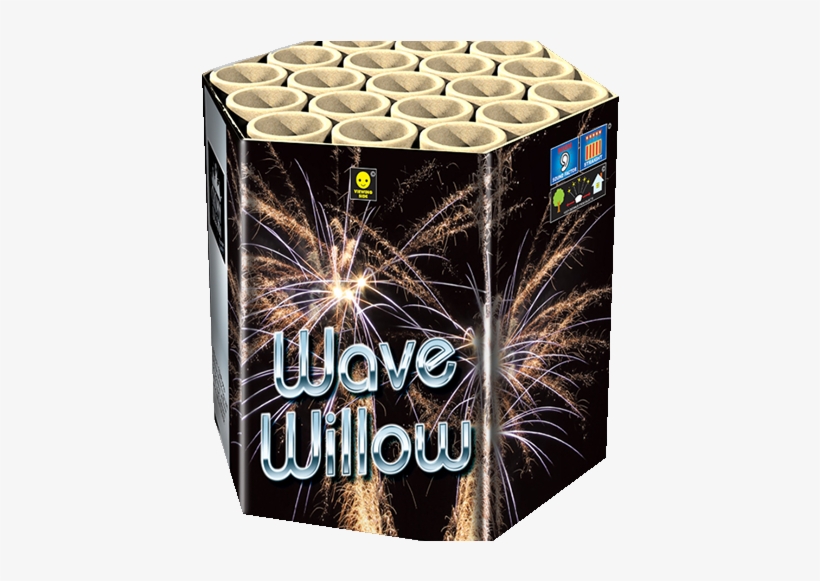 Wave Willow By Zeus Fireworks - Cake, transparent png