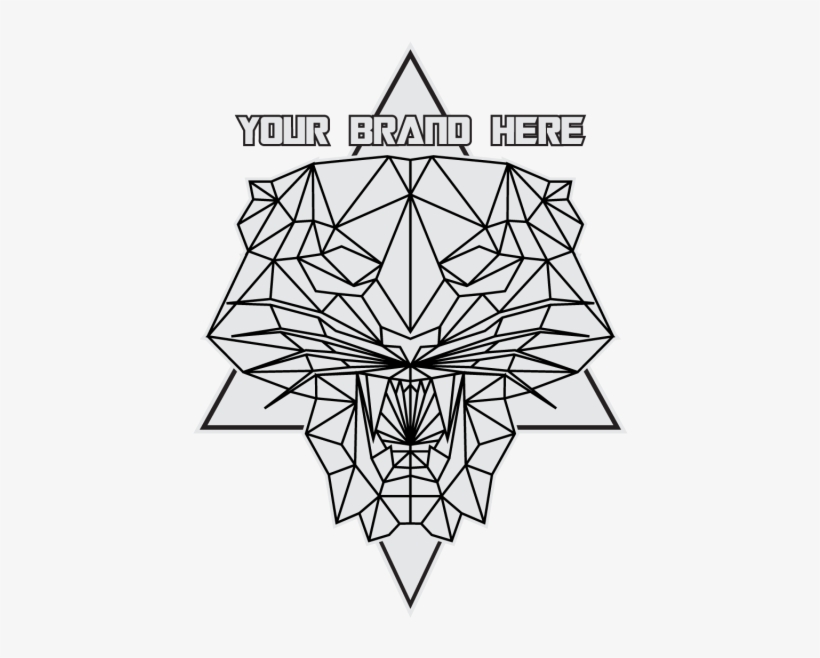 Geometric Tiger, Geometric, Tiger, Brand Png And Vector - Portable Network Graphics, transparent png