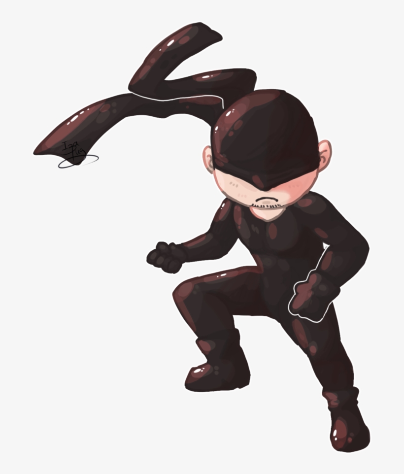 Chibi Daredevil 1 By Izapug On Deviantart - Chibi Daredevil, transparent png