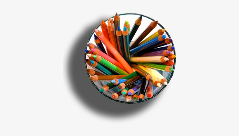 Colored Pencil, transparent png