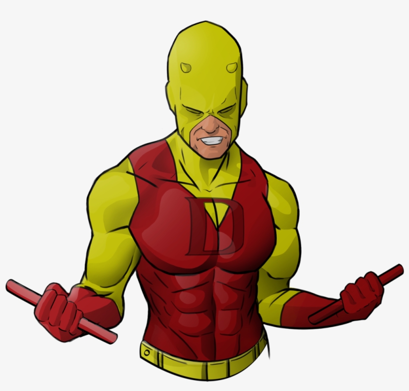 Daredevil Yellow - Yellow Daredevil Png, transparent png