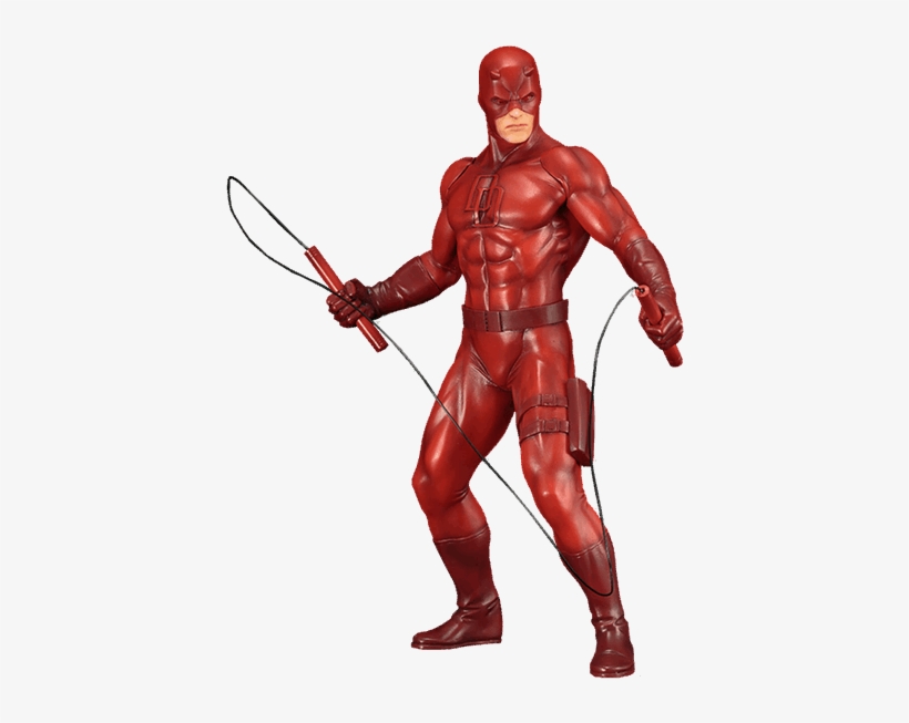 Marvel: Defenders: Artfx+ Statue: Daredevil Black Suit, transparent png
