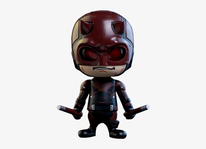Daredevil Cosbaby Vinyl Hot Toys Figure - Cosbaby Hot Toys, transparent png