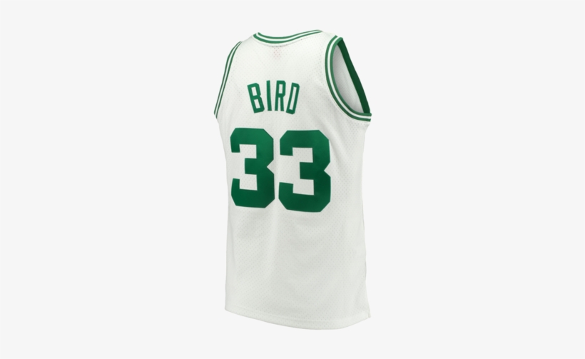 Boston Celtics Larry Bird White Swingman Jersey - Larry Bird Jersey, transparent png
