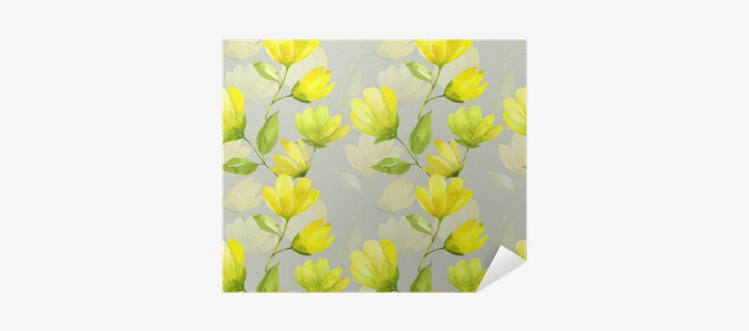 Floral Seamless Pattern Watercolor - Watercolor Painting, transparent png