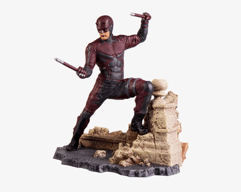 Daredevil 9" Pvc Diamond Select Diorama Statue - Marvel Diamond Select Daredevil, transparent png