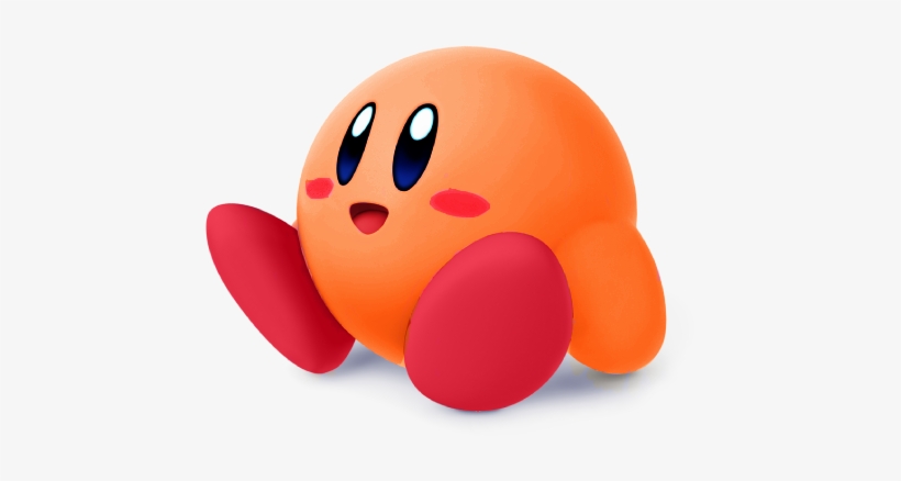 Image - Orange Kirby Super Smash Bros, transparent png