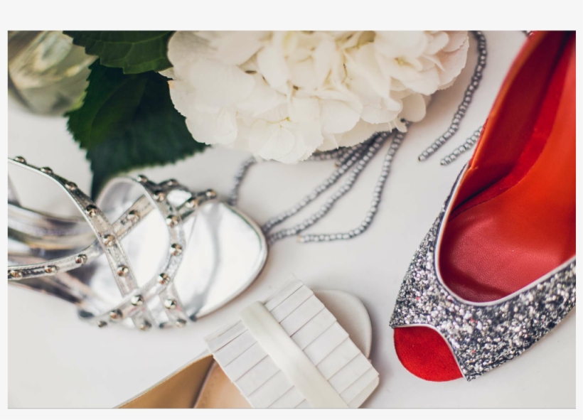 Pearl And Stud Wedding Bridal Shoes 1 1 - Wedding, transparent png
