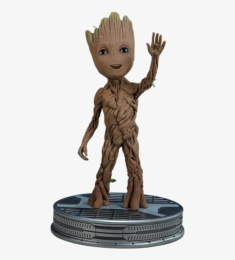 Baby Groot Maquette - Sideshow Baby Groot Life Size Maquette, transparent png