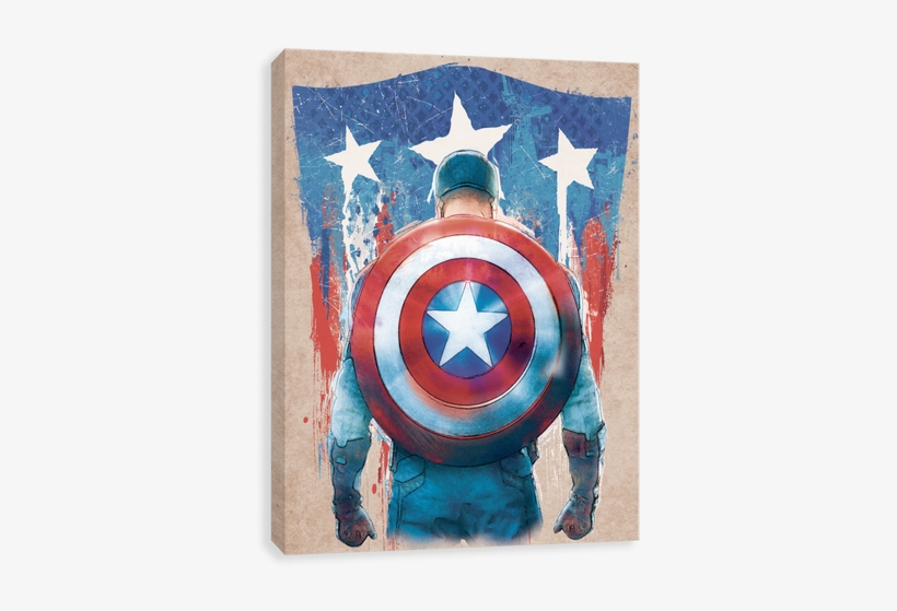 Captain America - Fade - Captain America 75th Anniversary Shirt, transparent png