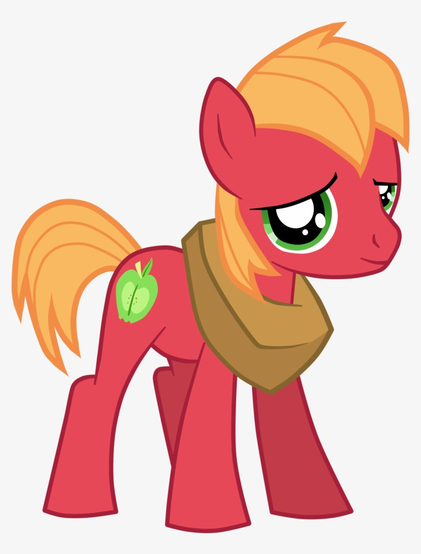 Jennieoo, Big Macintosh, Colt, Earth Pony, Male, Pony, - Mlp Young Big Mac, transparent png