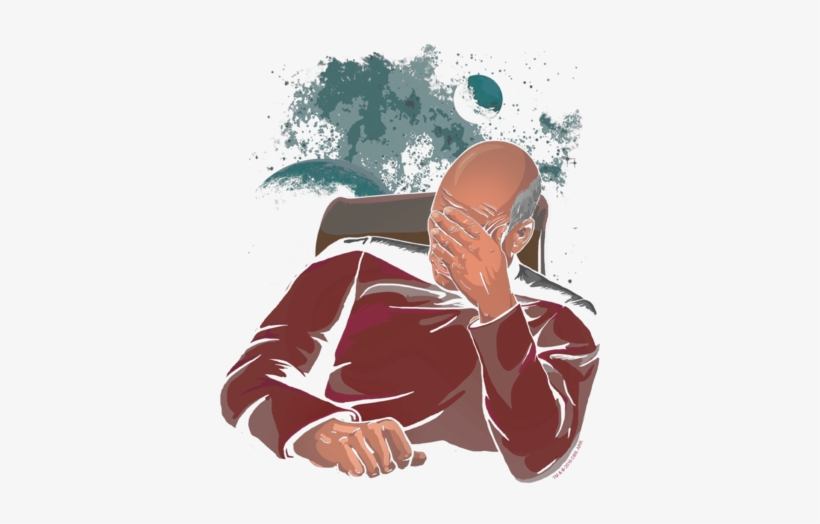 Star Trek Facepalm Juniors Tank - Illustration, transparent png