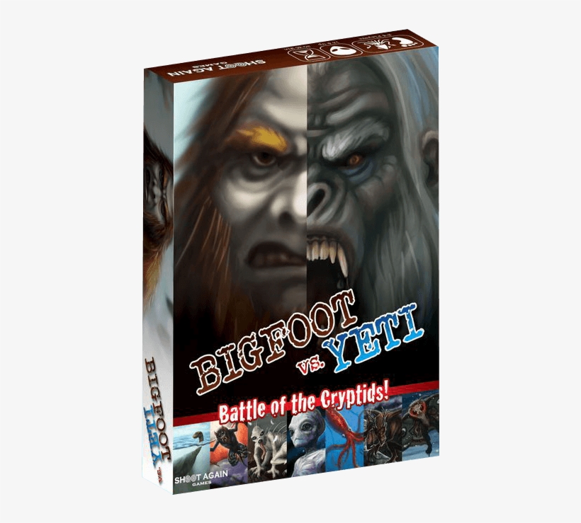 Bigfoot Vs Yeti Board Game, transparent png