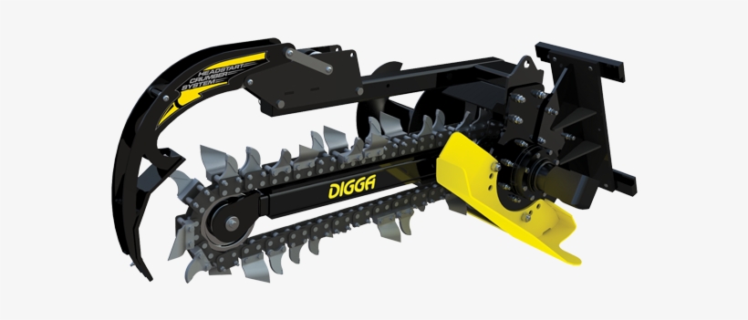 Digga North America - Digga Trencher, transparent png