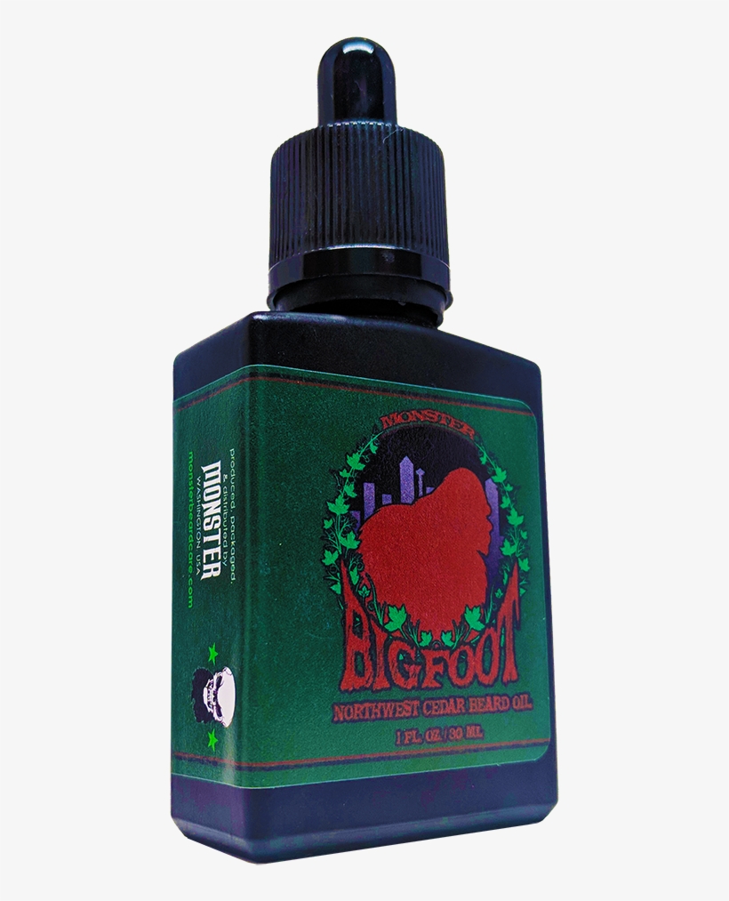 Bigfootbeardoil2 A70084f6 9980 4ace 9c5d 1f0c8d8456bd - Beard Oil, transparent png