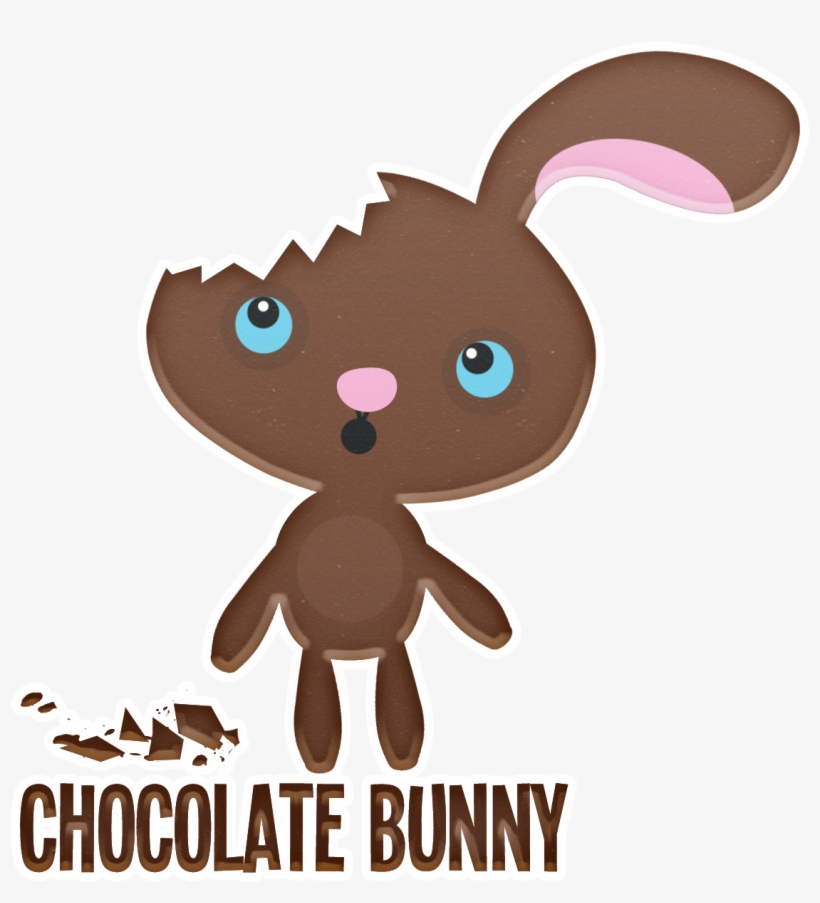 Chocolate Easter Bunny Ears Missing Chocolate 1130x1190 PNG