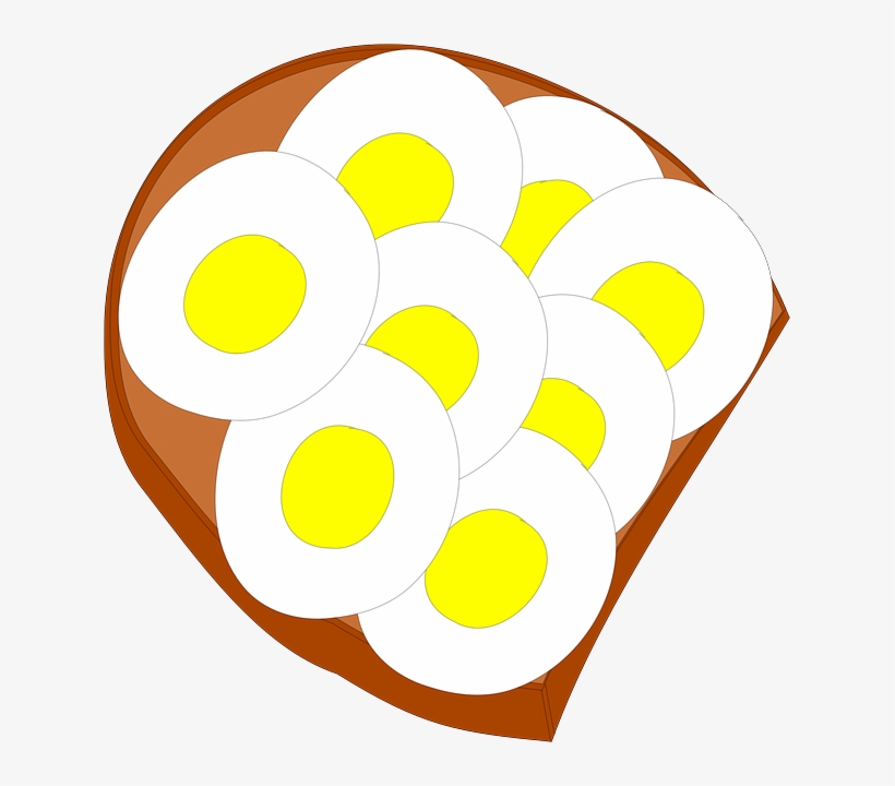 Bread, Eggs, Sandwich, Slices, Toast - Egg Slices Clipart, transparent png