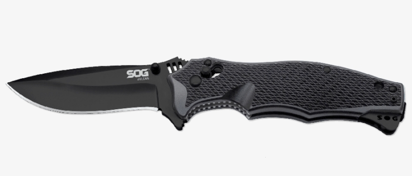 Vulcan - Black Tini - Sog Vulcan Knife Vl-11, transparent png