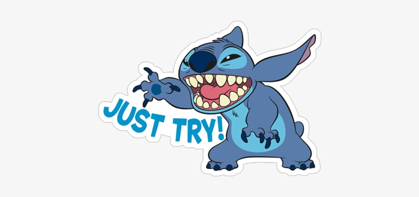Viber Sticker «lilo & Stitch» - Stitch's Joke Book [book], transparent png