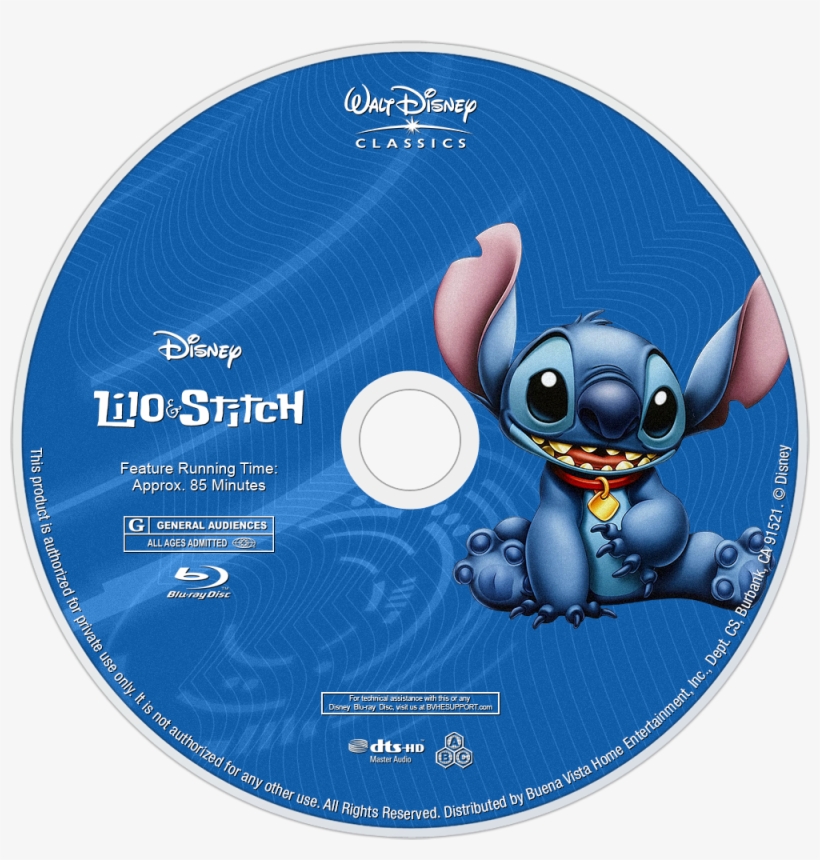 Lilo & Stitch Bluray Disc Image - Disney Stitch Nurses Fob Watch [40210561], transparent png
