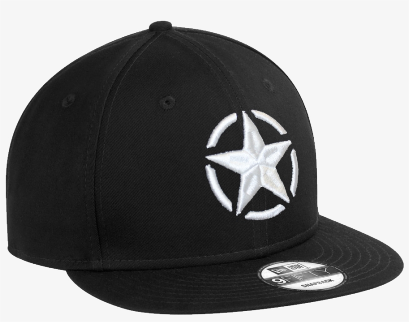 Cod Wwii Star Snapback Cap - New Era 9fifty Charcoal Flat Bill Snapback Cap, transparent png