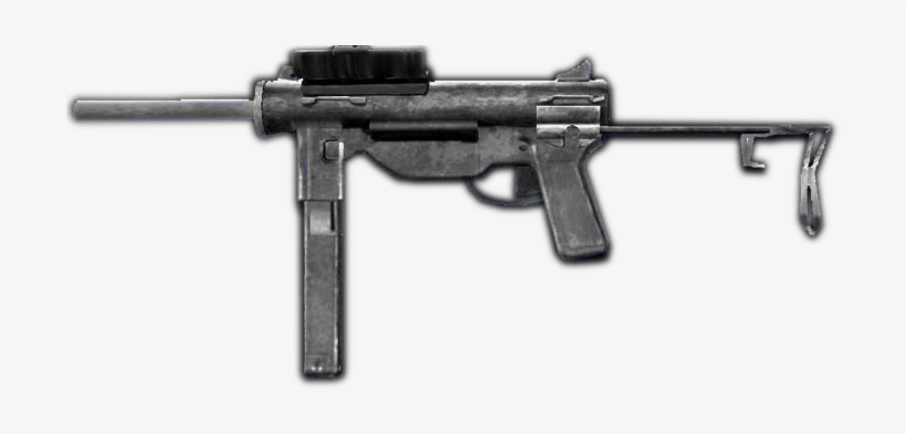 Cod Ww2 Grease Gun, transparent png