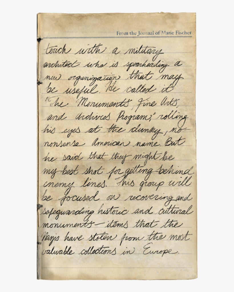 In Addition, The Journal Also Appears To Have An Image - Call Of Duty Ww2 Diary, transparent png